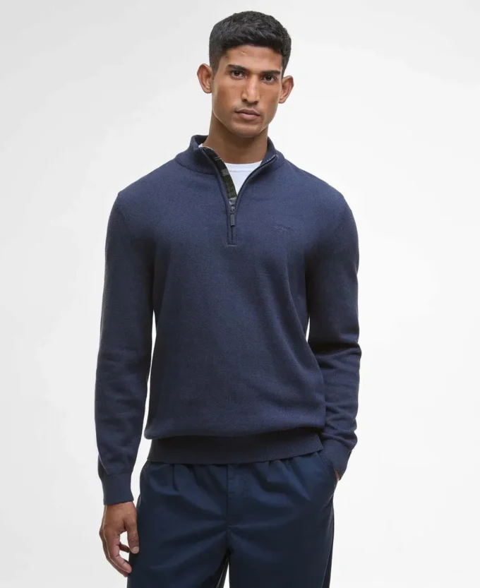 Avoch Pullover mit halbem Reißverschluss