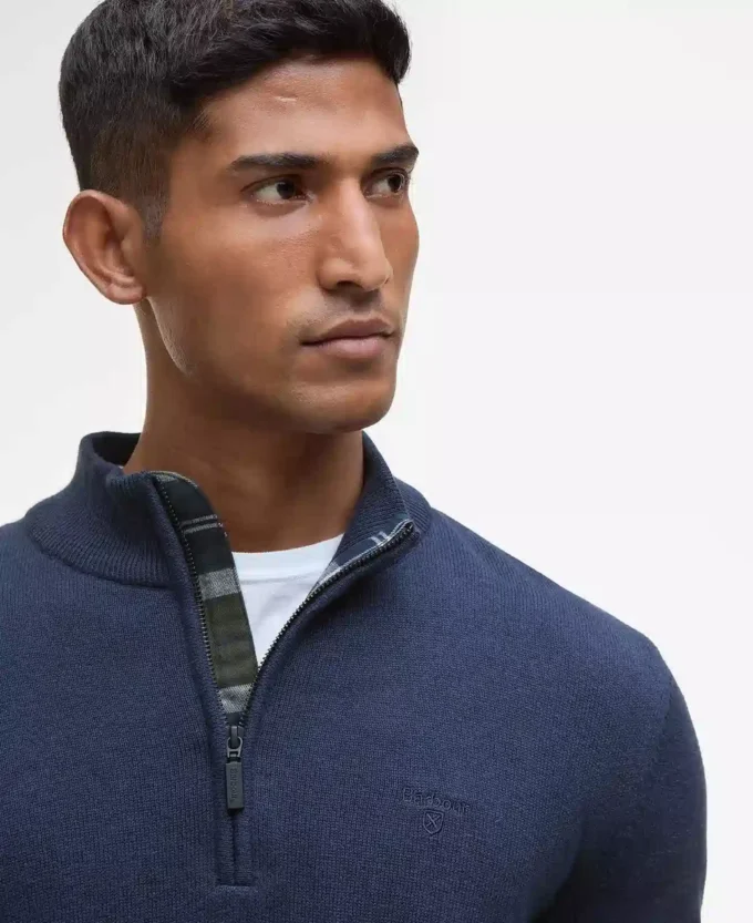 Avoch Pullover mit halbem Reißverschluss