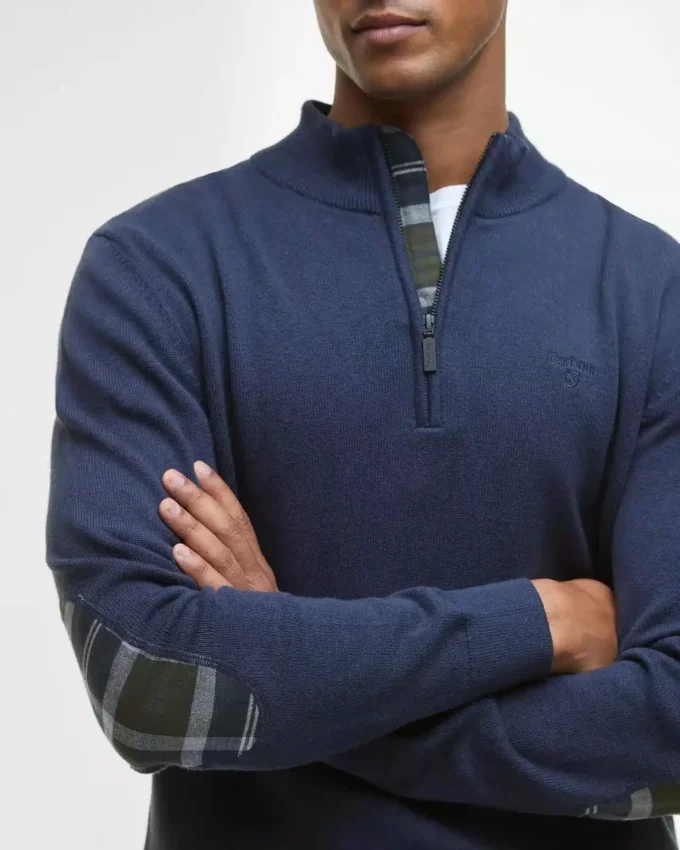 Avoch Pullover mit halbem Reißverschluss
