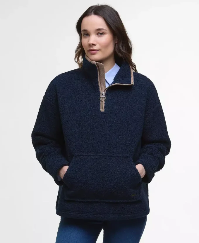 Bamburgh Fleece mit halbem Reißverschluss