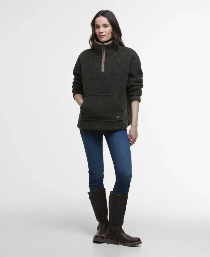 Bamburgh Fleece mit halbem Reißverschluss