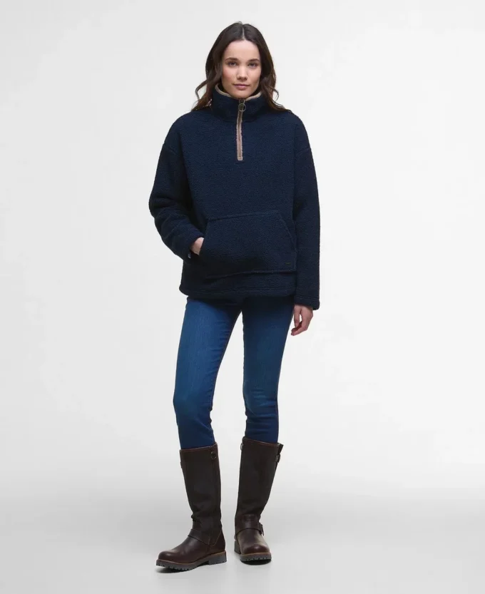 Bamburgh Fleece mit halbem Reißverschluss