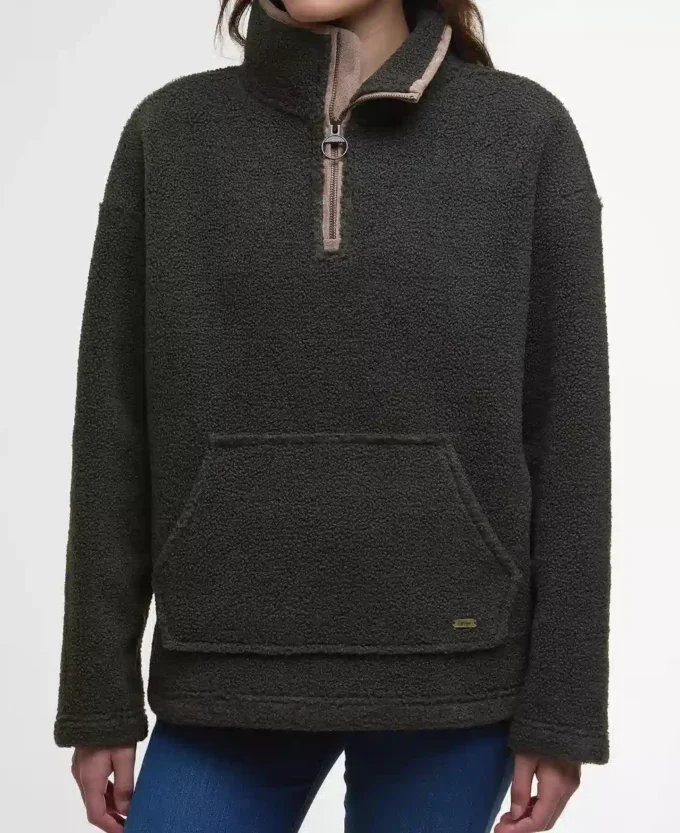 Bamburgh Fleece mit halbem Reißverschluss