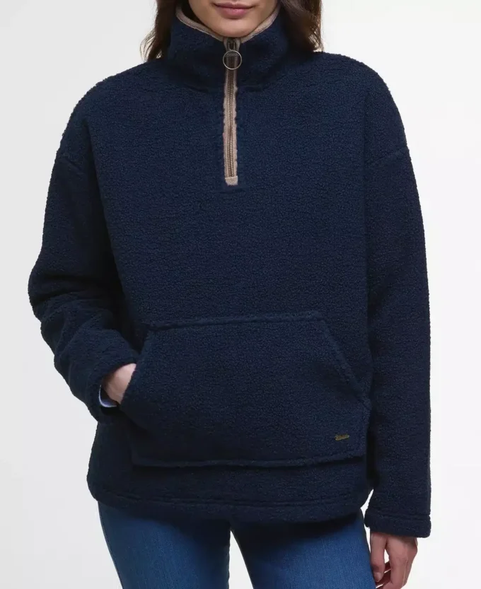 Bamburgh Fleece mit halbem Reißverschluss