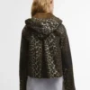 Barbour x GANNI Wachs-Anorak mit Leopardenmuster Barbour x GANNI Wachs-Anorak mit Leopardenmuster