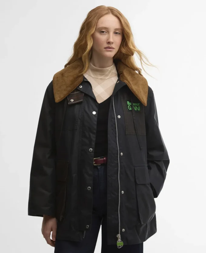 Barbour x GANNI Wachs-Dufflecoat Barbour x GANNI Wachs-Dufflecoat