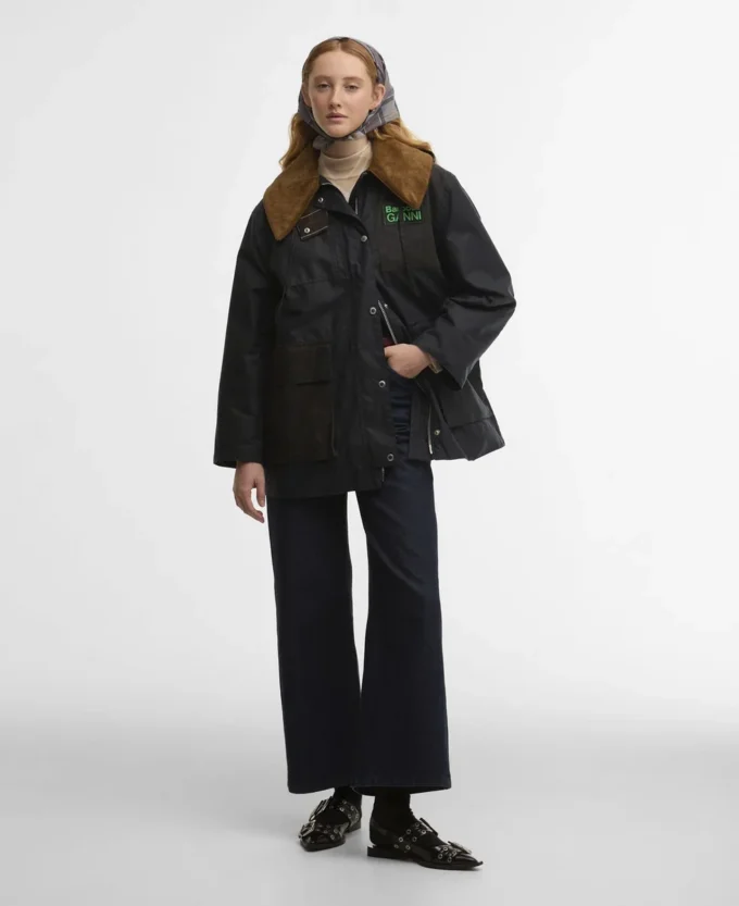 Barbour x GANNI Wachs-Dufflecoat Barbour x GANNI Wachs-Dufflecoat