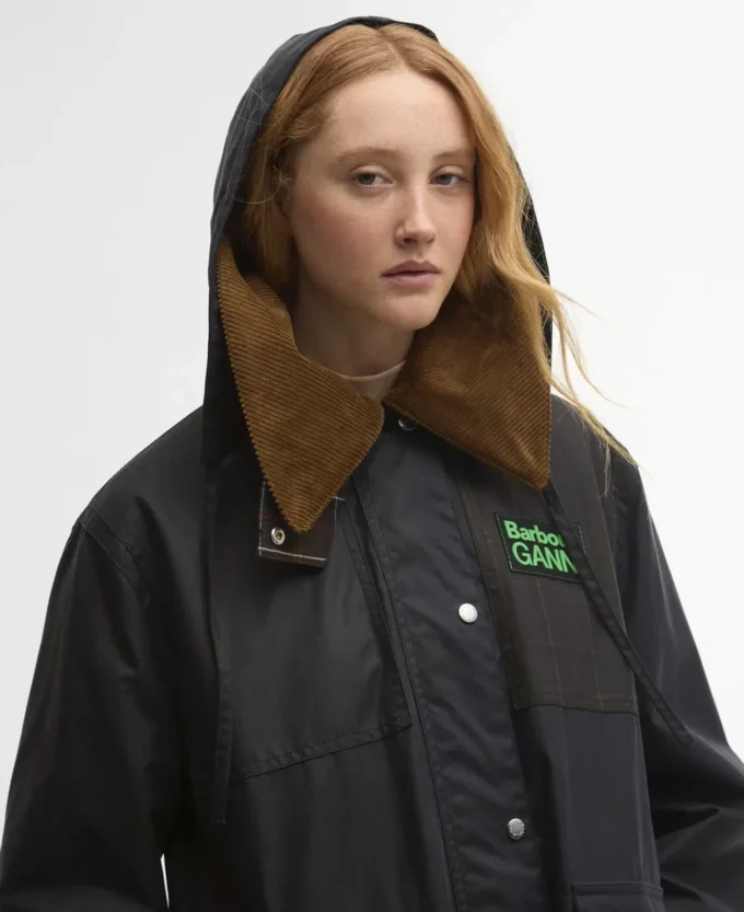 Barbour x GANNI Wachs-Dufflecoat Barbour x GANNI Wachs-Dufflecoat