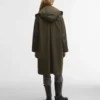 Barbour x GANNI Wasserdichte Parka-Jacke