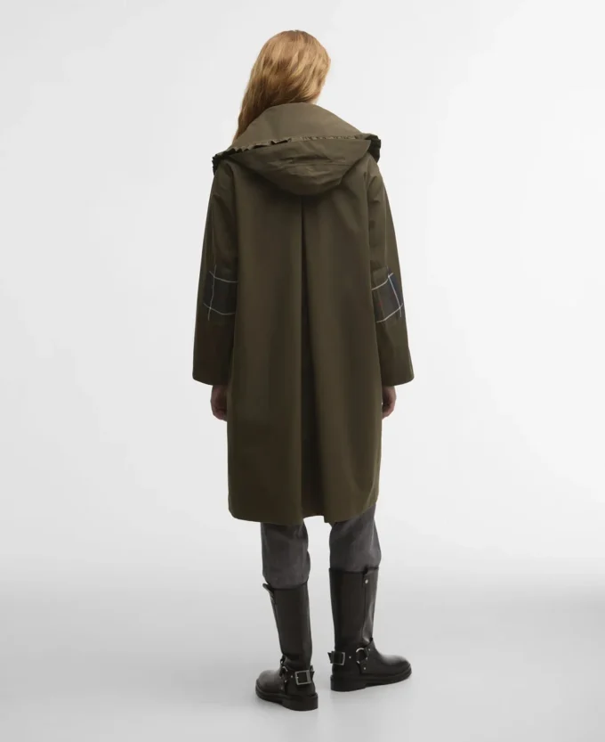 Barbour x GANNI Wasserdichte Parka-Jacke