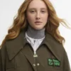 Barbour x GANNI Wasserdichte Parka-Jacke