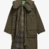 Barbour x GANNI Wasserdichte Parka-Jacke