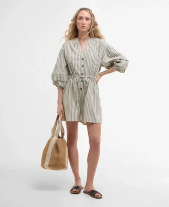 Bobby gestreifter Playsuit