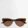 Cat-Eye-Sonnenbrille