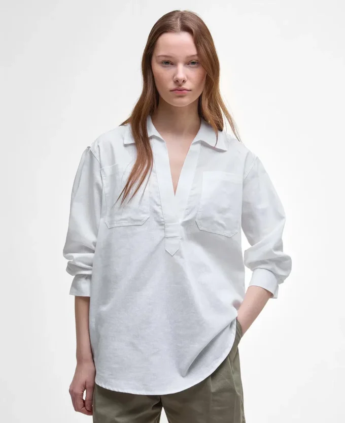Cecile Relaxed Tunic Shirt Cecile Relaxed Tunic Shirt