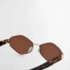 Eckige Sonnenbrille