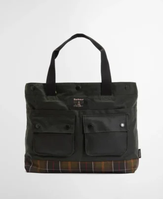Field Waxed Tote Bag