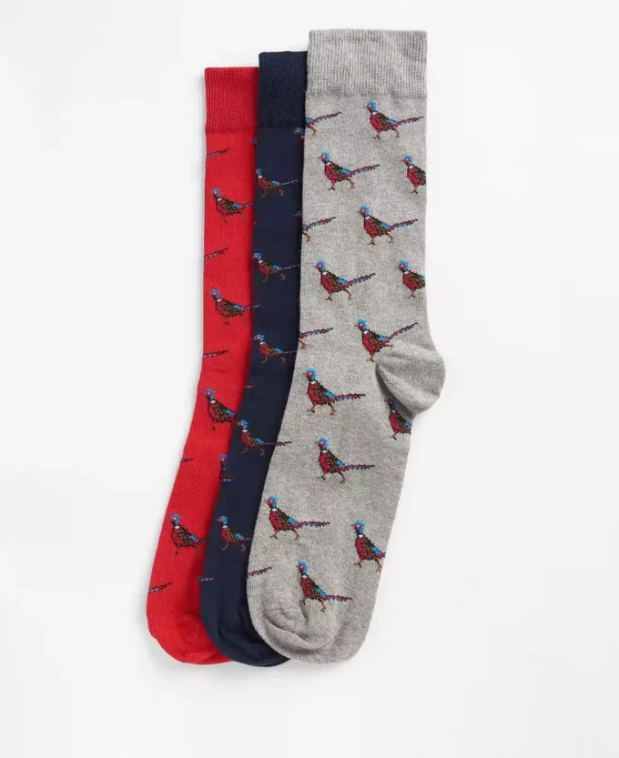 Geschenkset mit Fasanensocken