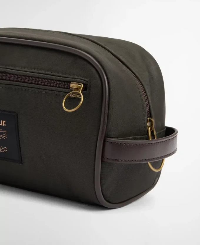 Gewachste Kulturtasche