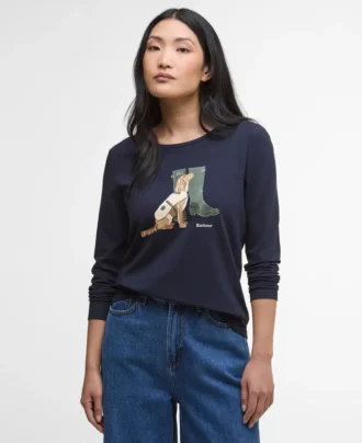 Hedley Langarm-T-Shirt