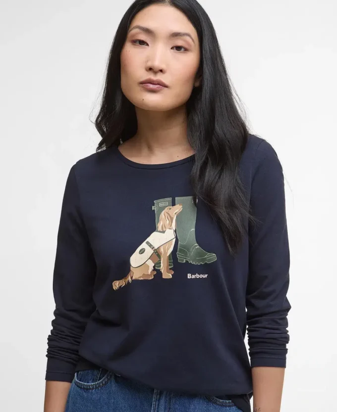 Hedley Langarm-T-Shirt