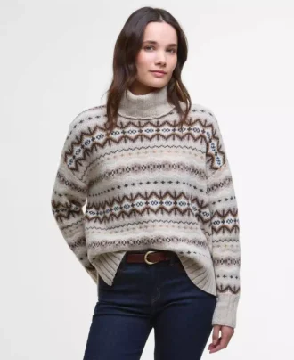 Helen Fair Isle Rollkragenpullover