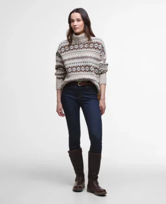 Helen Fair Isle Rollkragenpullover