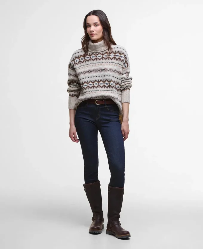 Helen Fair Isle Rollkragenpullover
