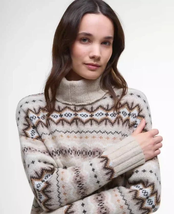 Helen Fair Isle Rollkragenpullover