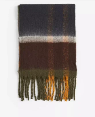 Isla Tartan Bouclé-Schal