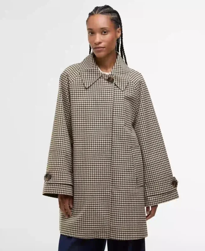 Kennedy Check Showerproof Jacke Kennedy Check Showerproof Jacke