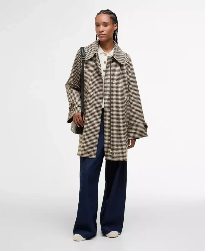 Kennedy Check Showerproof Jacke Kennedy Check Showerproof Jacke
