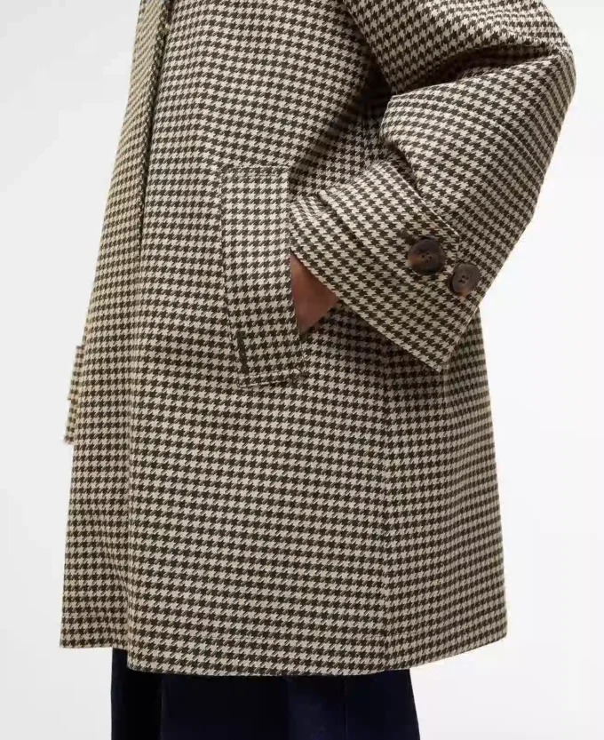 Kennedy Check Showerproof Jacke Kennedy Check Showerproof Jacke