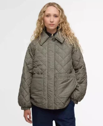 Laoise Check Steppjacke
