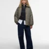 Laoise Check Steppjacke