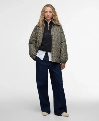 Laoise Check Steppjacke