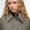 Laoise Check Steppjacke