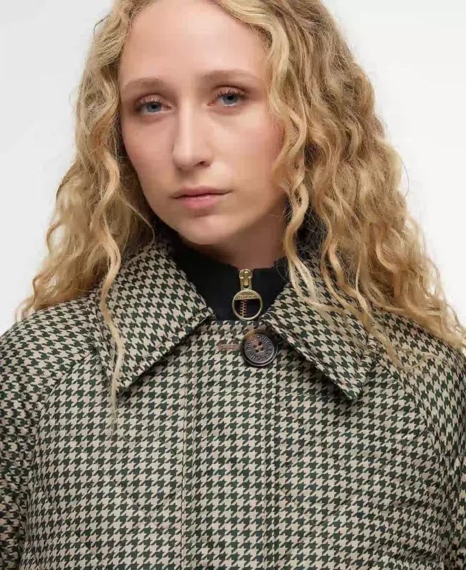Laoise Check Steppjacke
