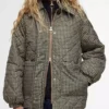 Laoise Check Steppjacke
