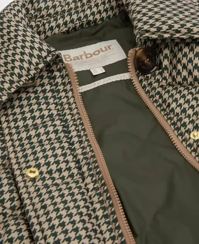 Laoise Check Steppjacke