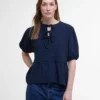 Louise Peplum-Bluse