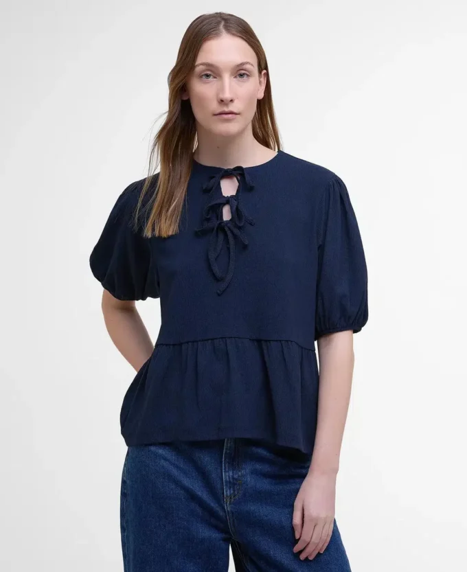 Louise Peplum-Bluse
