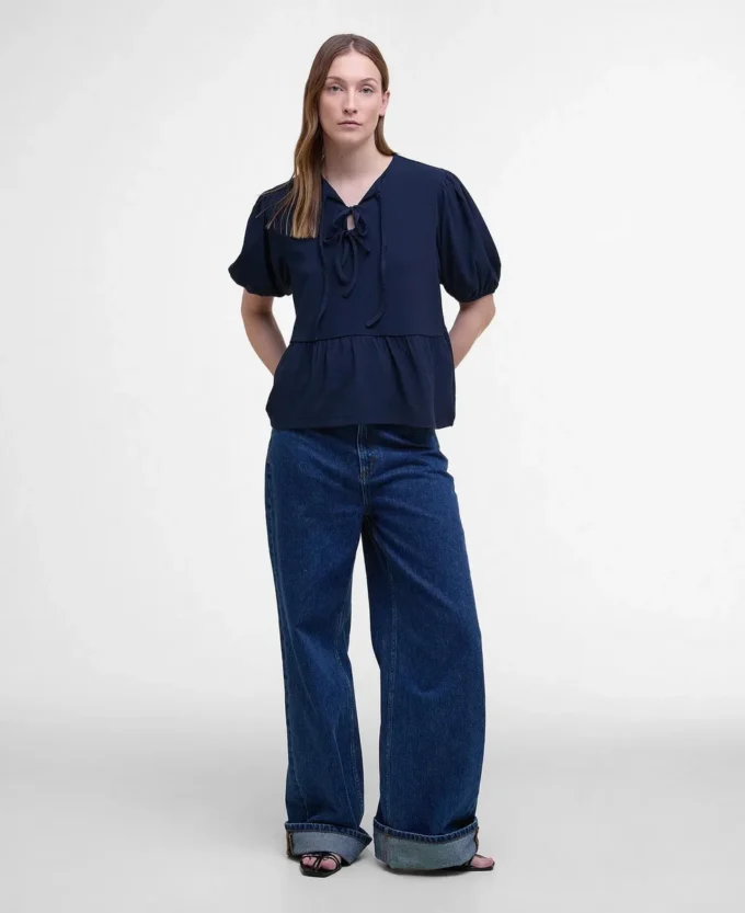 Louise Peplum-Bluse