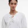 Louise Peplum-Bluse