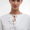 Louise Peplum-Bluse