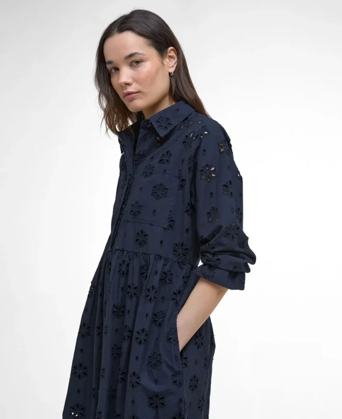 Melissa Midi-Kleid mit englischer Stickerei Melissa Midi-Kleid mit englischer Stickerei
