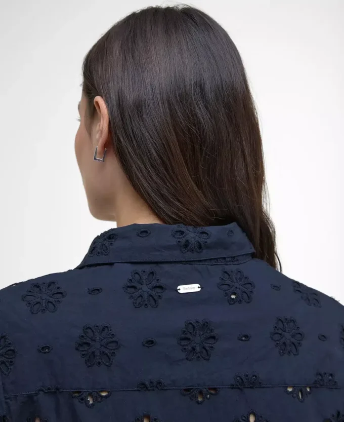 Melissa Midi-Kleid mit englischer Stickerei Melissa Midi-Kleid mit englischer Stickerei