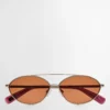 Ovale Pilotenbrille