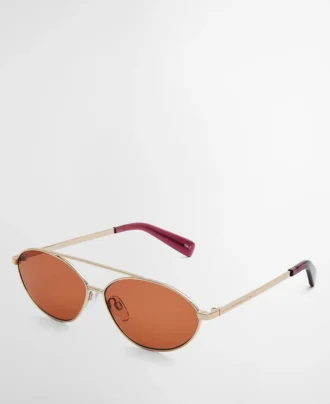 Ovale Pilotenbrille