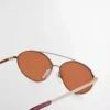 Ovale Pilotenbrille